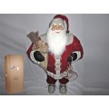 SANTA CLAUS CON LEÑA 81 CM.