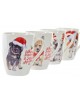 MUG NAVIDAD PERRO PORCELANA 340 ML