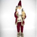 FIGURA SANTA CLAUS DECORADO ROJO 110 CM. 