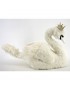 CISNE BLANCO CON CORONA 50X33 CM.