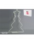 ARBOL LUMINOSO NAVIDAD 360 LED BLANCA