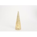 CONO NAVIDAD BRILLANTE LUMINOSO 25 CM. 