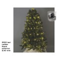 CORTINA LUCES NAVIDAD ARBOL 252 LED CALIDO FLASH EXTERIOR