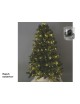 CORTINA LUCES NAVIDAD ARBOL 720 LED CALIDO FLASH EXTERIOR