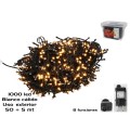 GUIRNALDA 500 LUCES LED NAVIDAD INTERIOR