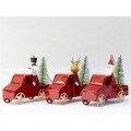 COCHE NAVIDAD CON FIGURA 14 CM.