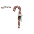 BASTON NAVIDAD ROSA 12x21x66 CM.