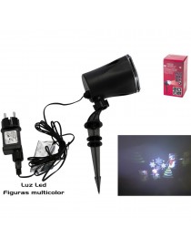 PROYECTOR ROTANTE LED FIGURAS