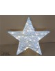 ESTRELLA BLANCA 30 LED CÁLIDA 40X37X9 CM