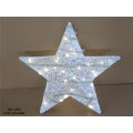 ESTRELLA BLANCA 30 LED CÁLIDA 40X37X9 CM