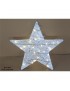 ESTRELLA BLANCA 30 LED CÁLIDA 40X37X9 CM