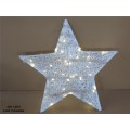 ESTRELLA BLANCA 40 LED CÁLIDO 48X50X9 CM