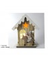 COLGANTE CASA SANTA CLAUS A CABALLO 1 LED