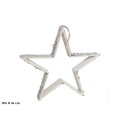 COLGANTE ESTRELLA PLATA 17 CM. 