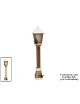 FAROL SIBERIA NATURAL OSC 28 LUCES 80 CM