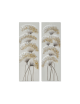 CUADRO LIENZO MDF 30X3X90 FLOR 2 ST, UD