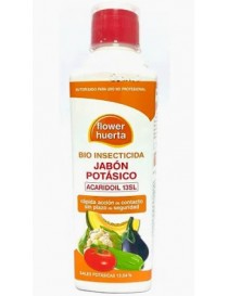 FLOWER HUERTA BIO INSECTICIDA JABÓN POTASICO ACARIDOIL 13SL