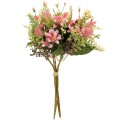 ATADO MINI LILIES X5 34 CM. ROSA