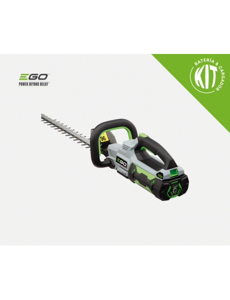 EGO KIT CORTASETOS HT2410E CON BATERÍA Y CARGADOR