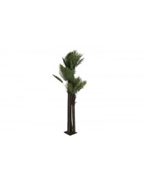 PALMERA ARTIFICIAL POLIESTER VERDE MEDIDAS: 100X100X250 CM.