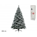 ÁRBOL DE NAVIDAD NEVADO MODELO HARRY BASE METAL 210 CM DE ALTURA