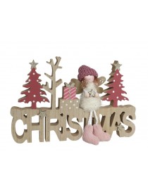 COLGANTE NAVIDAD ANIMAL NIEVE 12 CM. 