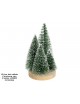 ARBOL NAVIDAD 10 LUCES LED CON TRONCO 14.5 CM.