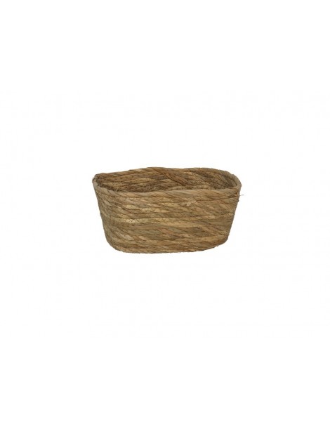 CESTA SORIA CUERDA NATURAL. MEDIDAS: 21X17X11 CM,