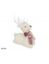 RENO BEIGE FIGURA NAVIDAD 19X10X21 CM.