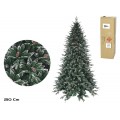 ARBOL DE NAVIDAD CON PIÑAS MODELO BUK 1195 PUNTAS 210 CM. DE ALTURA