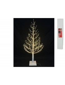 ARBOL DE NAVIDAD MODELO CANADA BLANCO 460 LUCES LED BLANCO CALIDO. 120 CM. ALTURA"