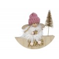 COLGANTE NAVIDAD ANIMAL NIEVE 12 CM. 