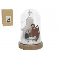 COLGANTE NAVIDAD ANIMAL NIEVE 12 CM. 