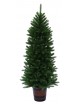 ARBOL NAVIDAD VERDE CON BASE EN MACETA 909 PUNTAS 210 CM.