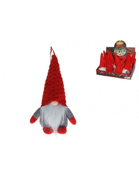 FIGURA GNOMO NAVIDAD 22 CM.