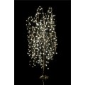 ARBOL DE NAVIDAD NATURAL 360 LED LUZ CALIDA 180 CM. APTO EXTERIORES