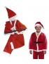 TRAJE PAPA NOEL INFANTIL 4 PIEZAS