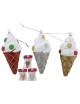 COLGANTE NAVIDAD HELADO 13 CM. 