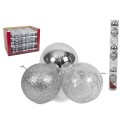 SET 9 BOLAS MOTLEY PLATA 6 CM.